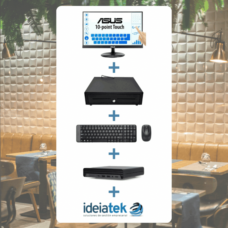 Equipo TPV Ideiatek completo